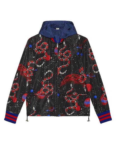 gucci windbreaker snake|gucci windbreaker men.